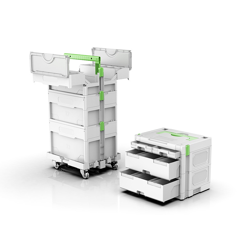 กล่องเครื่องมือไฟฟ้าพลาสติกแบบแยกส่วนของ YW-A กล่องเครื่องมือไฟฟ้าพลาสติกแบบแยกส่วนของ YW-A