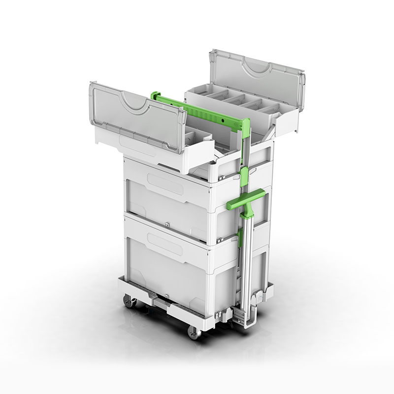 กล่องเครื่องมือไฟฟ้าพลาสติกแบบแยกส่วนของ YW-A กล่องเครื่องมือไฟฟ้าพลาสติกแบบแยกส่วนของ YW-A