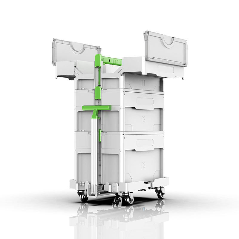 กล่องเครื่องมือไฟฟ้าพลาสติกแบบแยกส่วนของ YW-A กล่องเครื่องมือไฟฟ้าพลาสติกแบบแยกส่วนของ YW-A